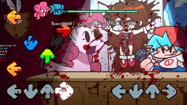 FNF BF vs Pinkie Pie - Cupcakes (Funkin is Magic Update)(Gore Warning) смотреть онлайн