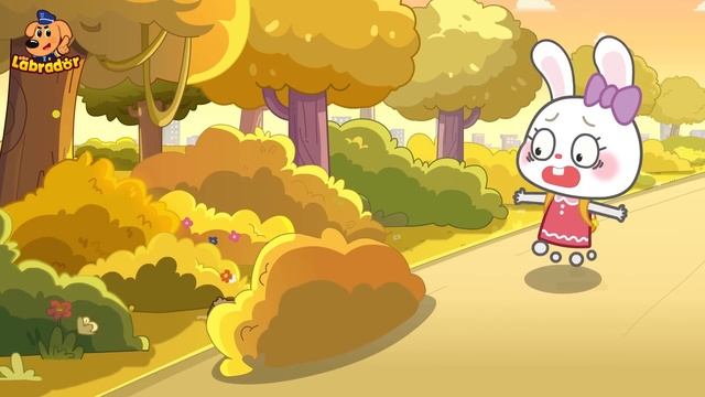 Who's Following Me | Outdoor Safety Tips | Kids Cartoon | ?Police Cartoon | Sheriff Labrador смотреть онлайн