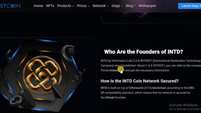 Intdestcoin Metaverse Bridge Exchange Detail смотреть онлайн