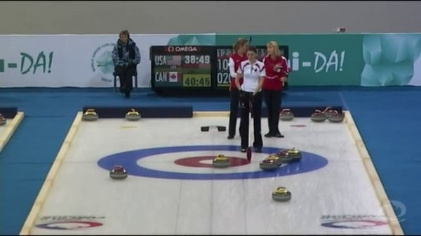 CURLING: World Junior Chps 2013 - Women Draw 9 USA-CAN