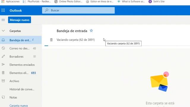 Como eliminar todos los correos de hotmail | outlook смотреть онлайн