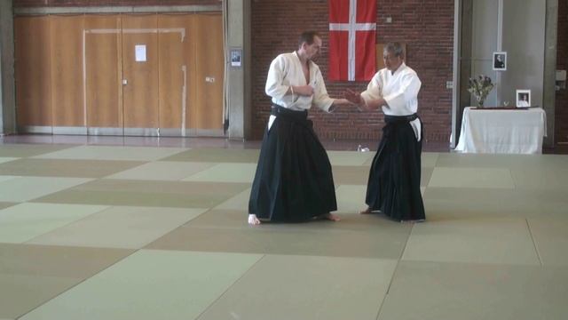 9 Гякуханми Кататедори Земпо Кокюнаге (Растяжение)