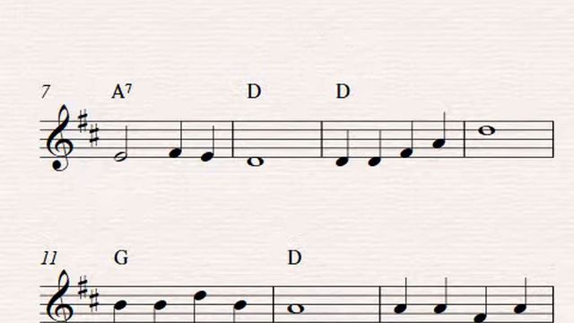 Free easy beginner violin sheet music, Camptown Races смотреть онлайн