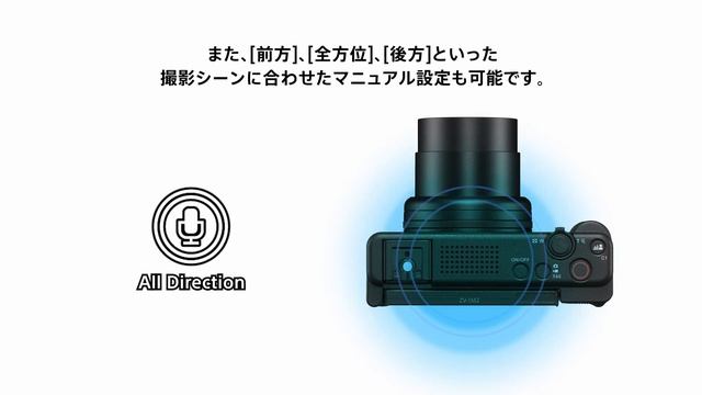 VLOGCAM:VLOGCAM ZV-1 II 機能説明動画 インテリジェント3カプセルマイク【ソニー公式】 смотреть онлайн