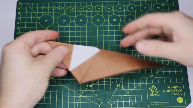 Как сделать Мышь из бумаги по технике оригами!!! смотреть онлайн