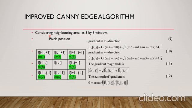 An Improved Canny Edge Detection Algorithm смотреть онлайн