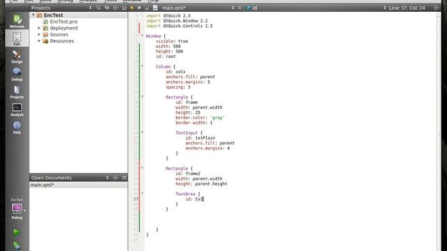 QML Qt 145 - TextInput and TextArea смотреть онлайн