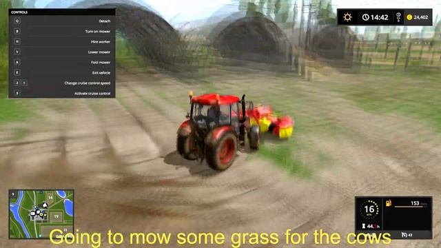 Farming Simulator 2017 Sosnovka - Timelapse #2: Cows смотреть онлайн