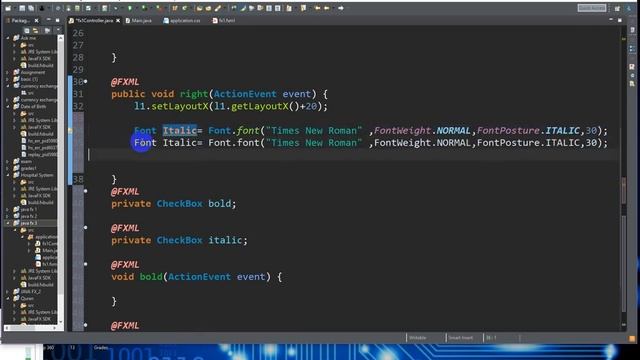 (4) JAVA FX (GUI) Check Box Action смотреть онлайн