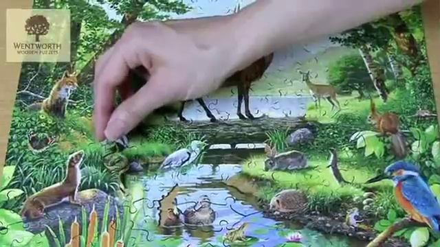 Irregular & Challenging Jigsaw Puzzles - Wentworth Jigsaw Puzzles смотреть онлайн