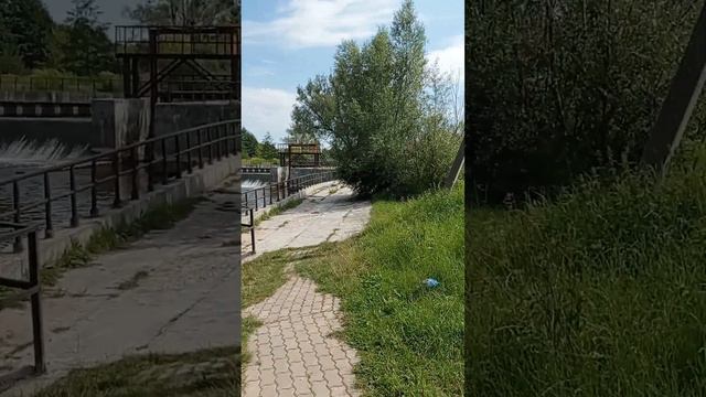#немецкая мельница #водопад #плотина #леспромхоз #лето# жара#август #2023 смотреть онлайн