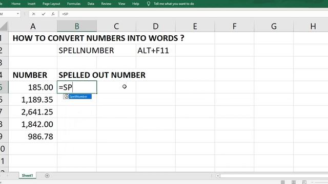 How to convert numbers into words in Excel ( Tagalog Tutorial) смотреть онлайн