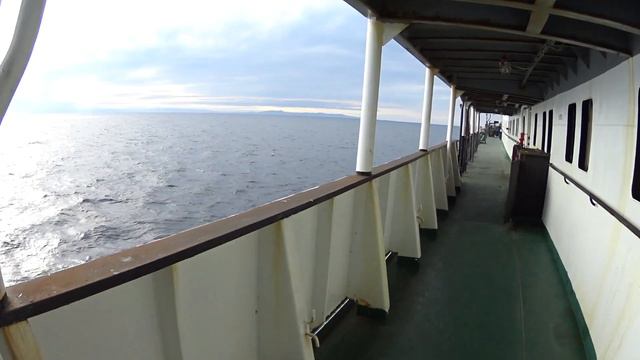 Татарский пролив, паром. ч.39 путешествия От западной границы России до восточной на Лада Приора. смотреть онлайн