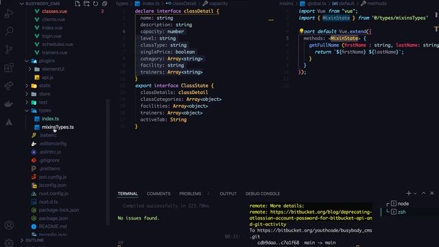 Vue Mixins with Typescript in Nuxt js - How to type check your vue nuxt global mixins. смотреть онлайн