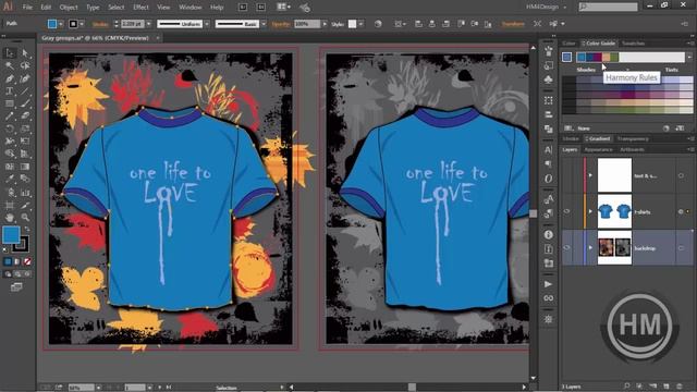 25.01 color guid panel - Illustrator تعلم смотреть онлайн