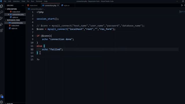 DATABASE CONNECTION OF HTML FORM IN PHP WITH XAMPP | SOURCE CODE смотреть онлайн