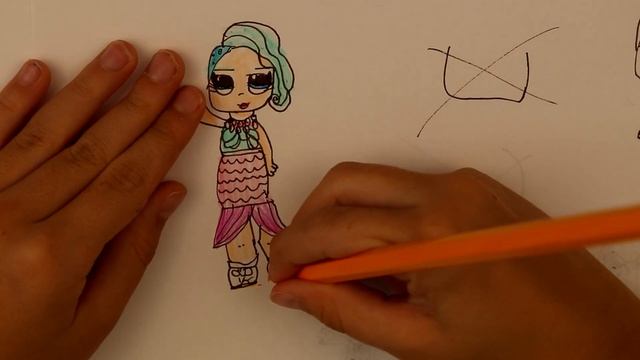 ЛОЛ Мультик Раскраска ЛОЛ Как Нарисовать ЛОЛ СЮРПРИЗ СВОИМИ РУКАМИ смотреть онлайн