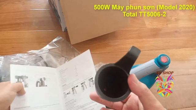 500W Máy phun sơn (Model 2020) Total #TT5006-2 смотреть онлайн