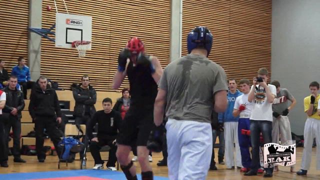 Oleg Dmitrijev (EAK) Vs Aleksandr Antonov (Taekwondo T) February 25, 2012