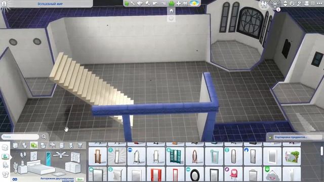 Строю ХОГВАРТС в Симс 4 без допконтента | NoCC |TheSims4 | Speedbuild | смотреть онлайн