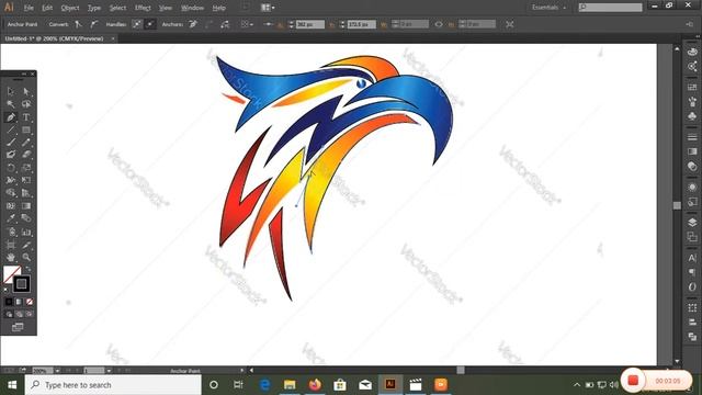 How To Draw A Realistic Bald Eagle Head Illustrator ico смотреть онлайн