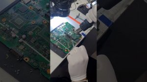 Замена распаянного процессора на ноутбуке