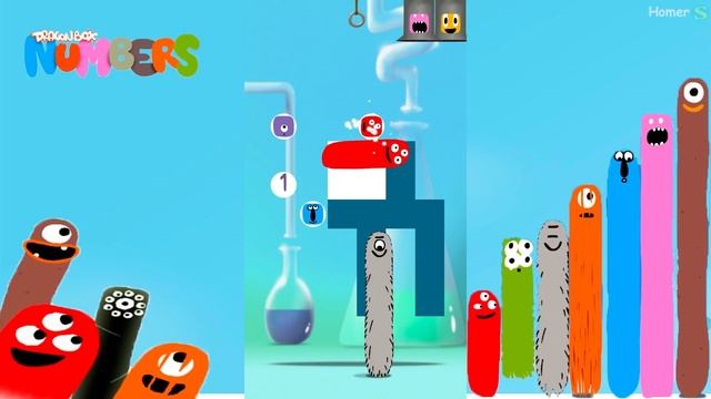 The best Puzzles of Microbes - Dragonbox: Numbers (iPad, iPhone, Android). Fun game for kids. смотреть онлайн