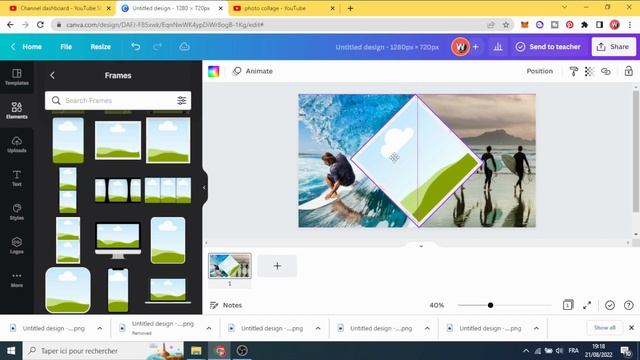 How to Create Photo Collage in Canva смотреть онлайн