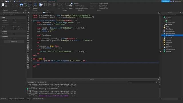How to save DATA in Roblox Studio 2022 смотреть онлайн