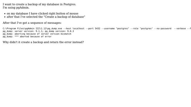 Databases: Backup of Postgres database (2 Solutions!!) смотреть онлайн