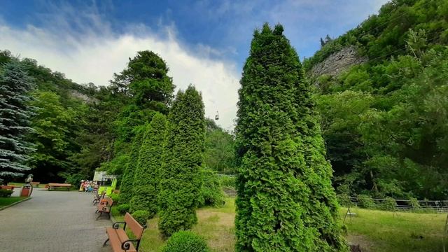 Центральный парк Боржоми. Borjomi Central Park. смотреть онлайн