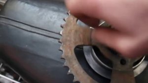 Проблема с неравномерной натяжкой цепи на мопедах Альфа Дельта и им подобных