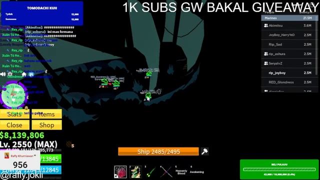MARI KITA HUNT LEVIATHAN - BLOX FRUIT смотреть онлайн