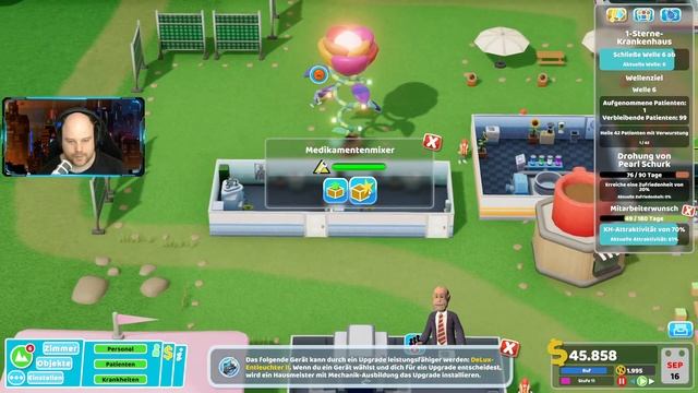 Two Point Hospital Culture Shock Deutsch |das Würstchen Festival | 02 смотреть онлайн