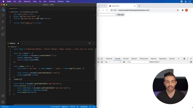 Text Inputs in HTML/Javascript - Learn to Code - Ep 6 смотреть онлайн
