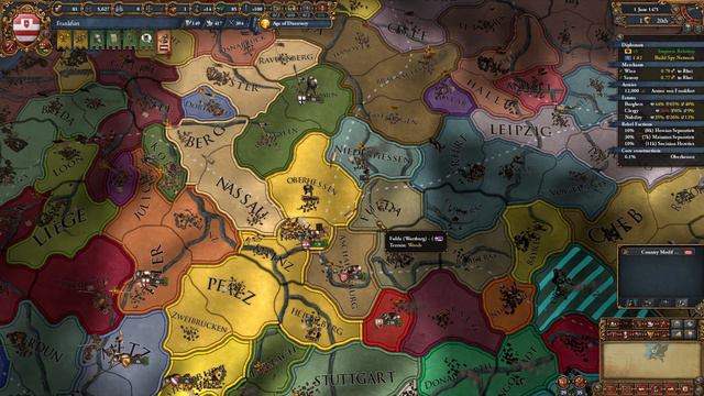 Как Зарождалась Франкония? [EU4 Ironman]