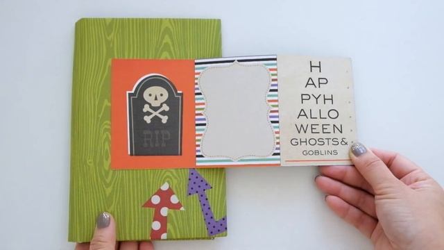 仕掛け｜飛び出すお化け！びっくりする仕掛けの手作りアルバム? ハロウィンミニアルバム５選 Halloween Mini Albums