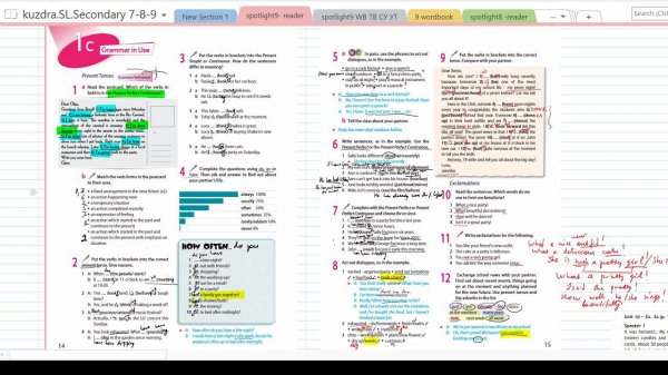 10. Spotlight 9. Module 1. Unit 1c