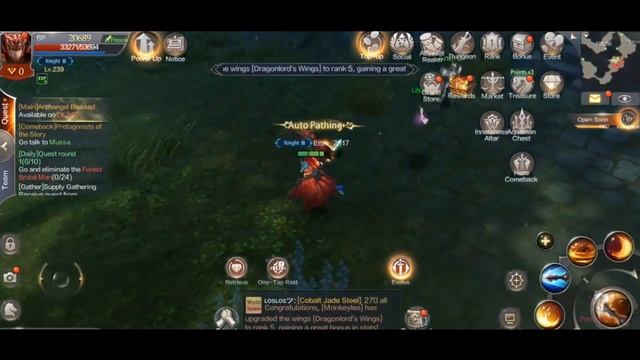 MU: Devils Awaken Gameplay - MMORPG Game Android iOS смотреть онлайн