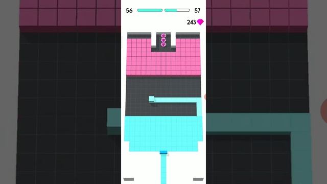 Color Fill 3D - LVL 51-60 - Gameplay Walkthrough смотреть онлайн