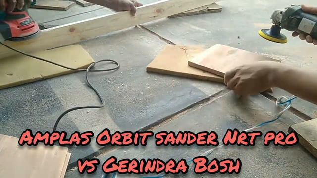 Cara amplas orbit sander Nrt Pro Vs Gerindra Bosh смотреть онлайн