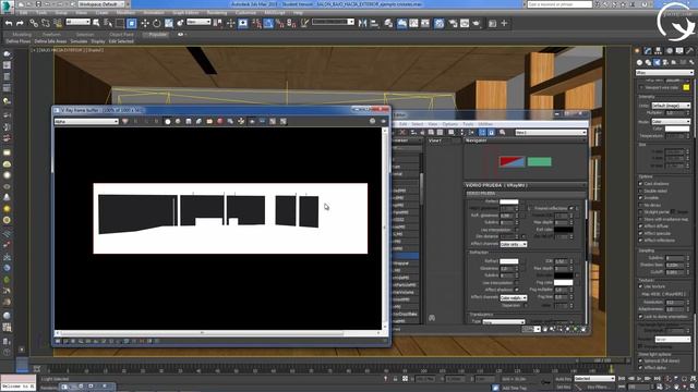 TUTORIAL - Alpha y Render Elements - Postproducción Vidrios/Ventanas - 3ds Max - Vray - Photoshop смотреть онлайн