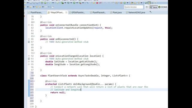 Use an AsyncTask to add Markers to a GoogleMap in Android смотреть онлайн