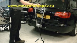 Велобагажник на фаркоп Thule HangOn 972 (обзор, установка)