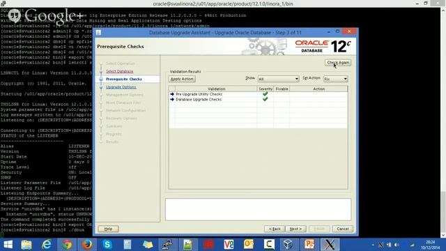 Upgrade do Oracle versão 11g para 12c смотреть онлайн