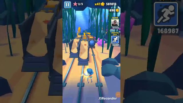 🏄Путешествие под водой в новом городе Underwater🏄 { Обновление } [ Subway Surfers ]