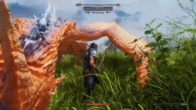 Skyrim the phoenix flavour dragons edition - first dragon battle смотреть онлайн