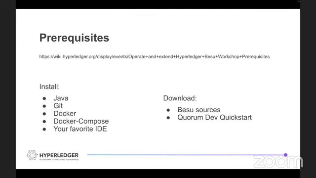 Workshop: How to Operate and Extend the Hyperledger Besu Ethereum Client смотреть онлайн