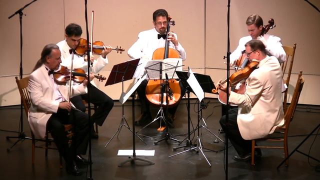 Glazunov String Quintet in A Major, Op. 39 - 1st movement.  CVCMF 2011