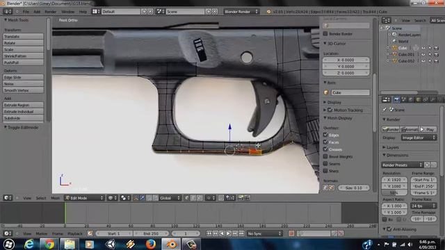 Blender Speed Modeling - G18 смотреть онлайн